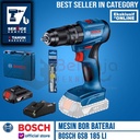 Bosch Bor Tembok Baterai Cordless GSB 185 LI 18V + Mata Bor CYL-2 3Pcs
