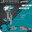 Makita Impact Wrench Cordless DTW302Z Mesin Pembuka Baut Set 18V 5AH
