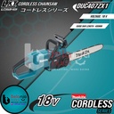 Makita Chainsaw Cordless DUC407Z Mesin Gergaji Kayu Baterai 16" 18V 5A