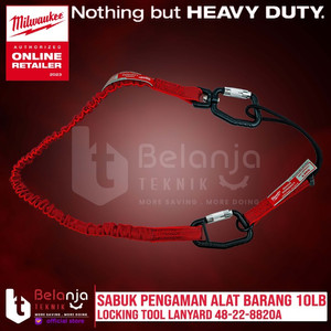 Milwaukee Quick Connect Locking Tool Lanyard 10 Lbs Pengikat Barang