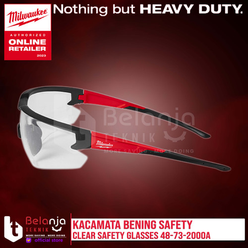 Milwaukee Clear Safety Glasses Kacamata Safety Kaca Mata Kerja Bening