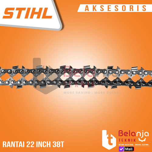 Stihl Rantai Belah Chainsaw 22 Inch 38T Mata Gergaji Potong Kayu 22"