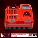 Milwaukee Rapid Charger M12-18FC Pengisi Daya Baterai 12V 18V M12 M18