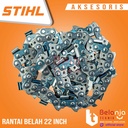 Stihl Rantai Belah Chainsaw 22 Inch 38T Mata Gergaji Potong Kayu 22"