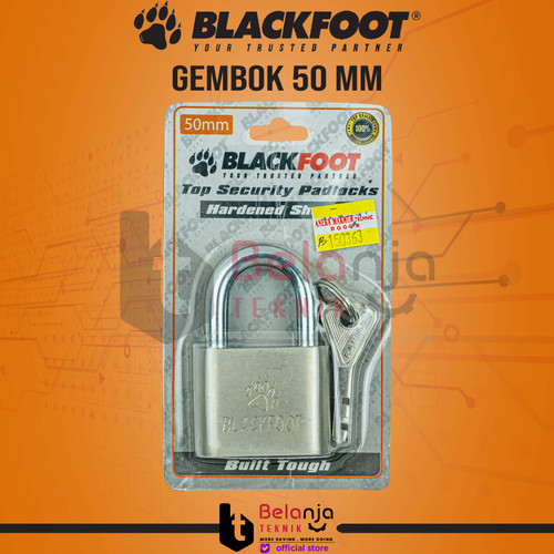 Blackfoot Gembok 50 mm Leher Pendek Kunci Rumah Pagar 50mm Padlock