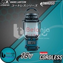 Makita Lampu Penerangan Lentera DMR055 Cordless Radio Lantern Set 18V
