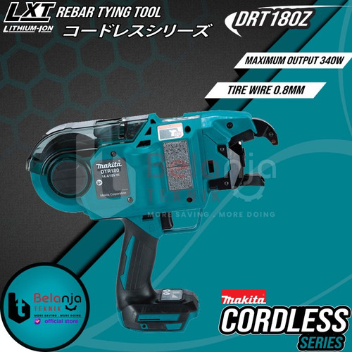 Makita Cordless Rebar Tying Tool DTR180Z Mesin Pengikat Kawat 18V Set