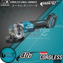 Makita Cordless Angle Grinder GA047GZ Gerinda Tangan 5 Inch 40V X-LOCK