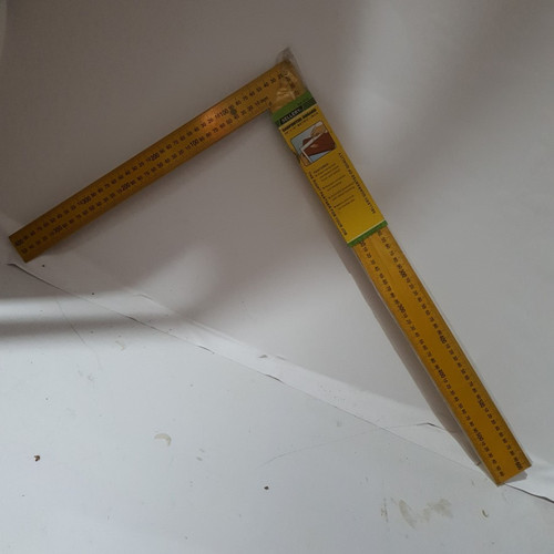 Sellery Penggaris Siku Tukang 40 cm x 60 cm Siku Tukang 16" x 24"