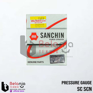 Sanchin Pressure Gauge SC SCN 20 30 Meter Pengukur Tekanan Bar SCN20