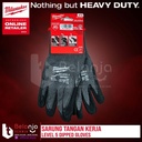 Milwaukee Sarung Tangan Kerja Proyek CUT 5 Dipped Gloves CUT5 Size M