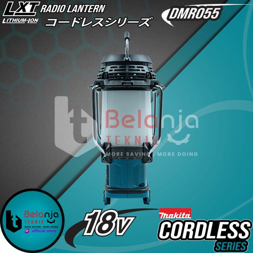 Makita Lampu Penerangan Lentera DMR055 Cordless Radio Lantern Set 18V