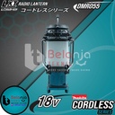 Makita Lampu Penerangan Lentera DMR055 Cordless Radio Lantern Set 18V