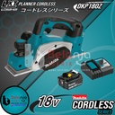 Makita Mesin Planner Cordless DKP180Z Serut Kayu + Baterai Set 18V 5AH