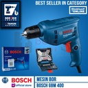 Bosch Bor Besi GBM 400 10MM 400 Watt + Mata Bor X Line 33 Pcs