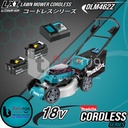 Makita Mesin Potong Rumput Dorong DLM462Z 18V Lawn Mower + Baterai Set