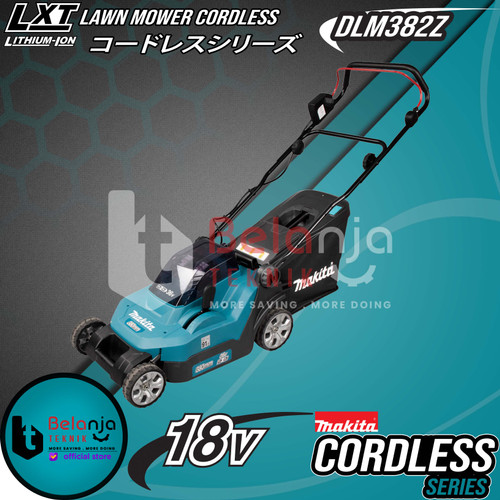 Makita Mesin Potong Rumput Dorong 18V DLM382Z Lawn Mower Cordless 36V