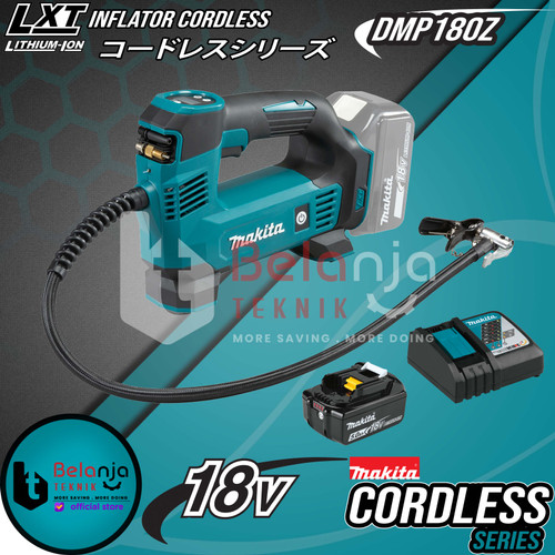 Makita Alat Pompa Isi Angin DMP180Z Inflator Cordless 18V + Baterai