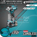 Makita Impact Wrench Baterai TW004GM201 1/2" Cordless Brushless 40V TW