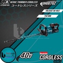 Makita Hedge Trimmer Cordless UH007GZ 40V Potong Dahan + Baterai Set