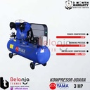 Yama Unloaded Kompresor Angin 3 HP + Engine General 370 13 HP