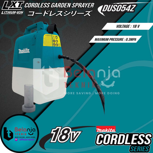 Makita Cordless Sprayer DUS054Z Mesin Semprot Hama 5L + Baterai 18V