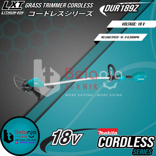Makita Mesin Potong Rumput DUR189Z Grass Trimmer + Baterai 18V Set
