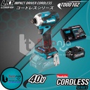 Makita Mesin Bor Obeng Baterai TD001GZ Impact Driver Cordless 40V TD 1