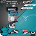 Makita Mesin Profil Kayu RT001GZ 40V Variable Speed Trimmer + Baterai