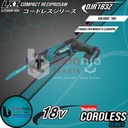 Makita Mesin Compact Reciprosaw DJR183Z Cordless 18V + Baterai Set 5AH