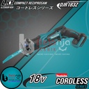 Makita Mesin Compact Reciprosaw DJR183Z Cordless Gergaji Potong 18V