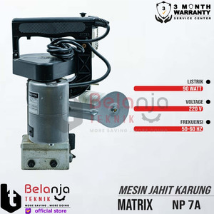 Matrix Mesin Jahit Karung NP 7 Sewing Portable Bag Closer 90 W Listrik