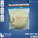 Benz Wool Poles Wax Compound Mobil Velcro 8 Inch Wol Polisher 8"