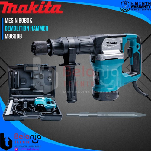 Makita MT Mesin Bor Bobok Beton M8600B Demolition Jack Hammer M 8600 B