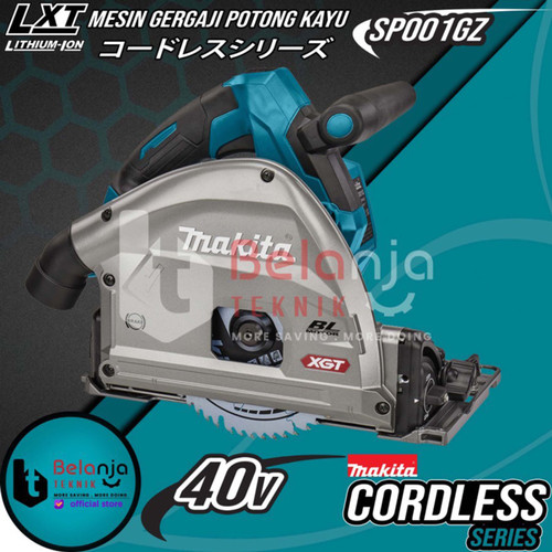 Makita Plunge Cut Saw SP001GZ Mesin Gergaji Potong Kayu 40V + Baterai