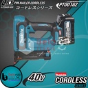 Makita Pin Nailer Cordless PT001GZ Mesin Paku Tembak + Baterai 40V Set