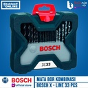 Bosch Mata Bor Obeng Kombinasi X-line Set 33 Pcs Screwdriver Drill Bit