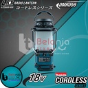 Makita Lampu Penerangan Lentera DMR055 Cordless Radio With Lantern 18V