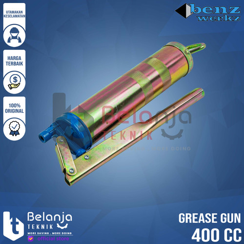 Benz Grease Gun 400 CC Pompa Gemuk 400cc Pompa Gemuk High Pressure