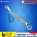 Tora Box End Wrench 12 X 13 MM Kunci Ring 12X13MM CRV Kunci Ring