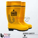 Gosave Sepatu Boot Safety PVC Kuning Sepatu Boots Boot Karet Proyek