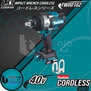 Makita Impact Wrench Cordless TW001 40V Mesin Pembuka Baut 4AH Baterai