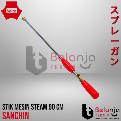 Stik Steam Sanchin Lurus Panjang 90 Cm Sprayer Gun Mesin Steam Sanchin