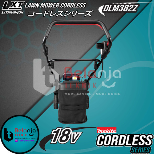 Makita Mesin Potong Rumput Dorong 18V DLM382Z Lawn Mower + Baterai Set
