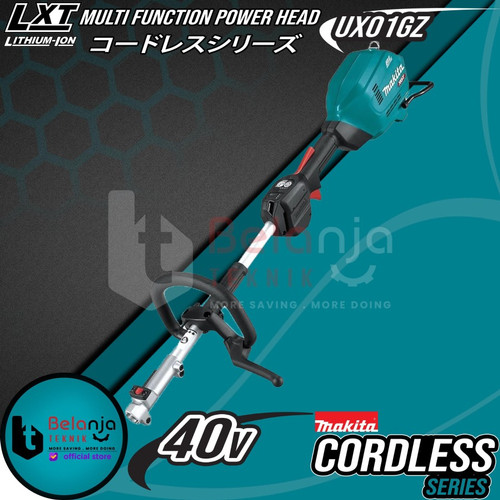 Makita Multi Function Power Head UX01GZ Potong Rumput + Baterai 40V
