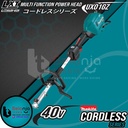 Makita Multi Function Power Head UX01GZ Potong Rumput + Baterai 40V