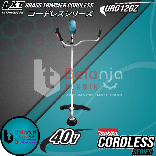 Makita Mesin Rumput UR012GZ02 Grass Trimmer Cordless + Baterai 40V Set