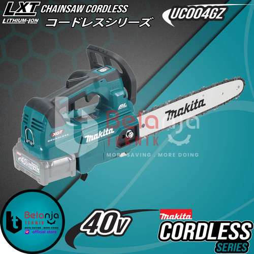 Makita Mesin Gergaji Kayu UC004GZ01 Chainsaw Cordless + Baterai 40V Set