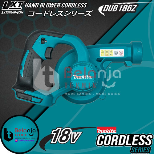 Makita Hand Blower Cordless DUB186Z 18V Mesin Peniup Angin + Baterai
