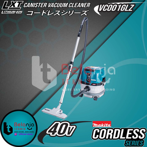 Makita Vacuum Cleaner VC001GLZ Mesin Penghisap Debu + Baterai 40V